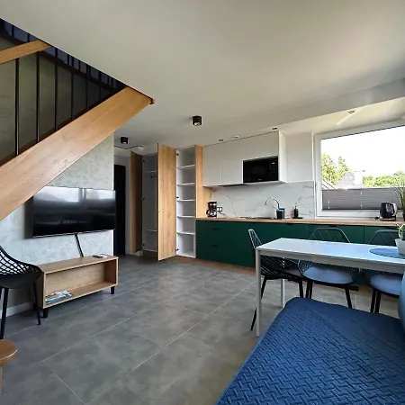 Apartmán W Sam By Klif - Dwupoziomowy Z Klimatyzacja & Parking Ustka