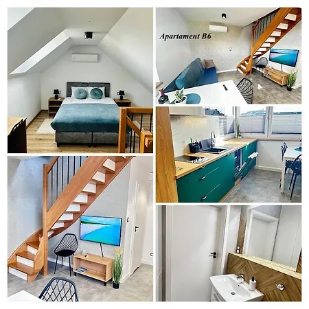 Appartement W Sam By Klif Ustka- Dwupoziomy Z Klimatyzacja Ul Poswiatowskiej 42 Ustka