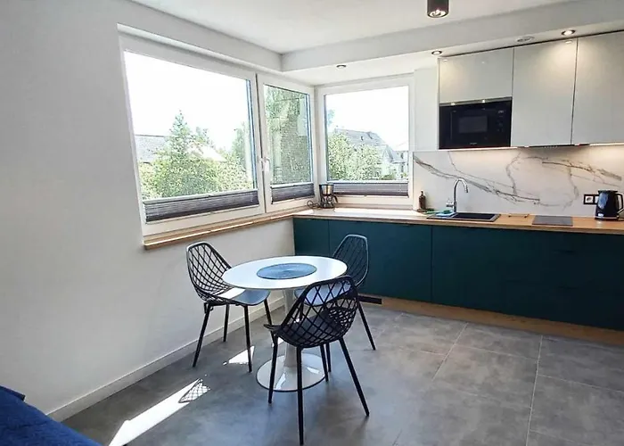 W Sam By Klif Ustka- Dwupoziomy Z Klimatyzacja Ul Poswiatowskiej 42 אוסטקה