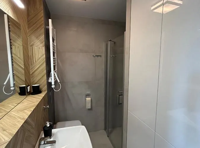 W Sam By Klif Ustka- Dwupoziomy Z Klimatyzacja Ul Poswiatowskiej 42 * אוסטקה